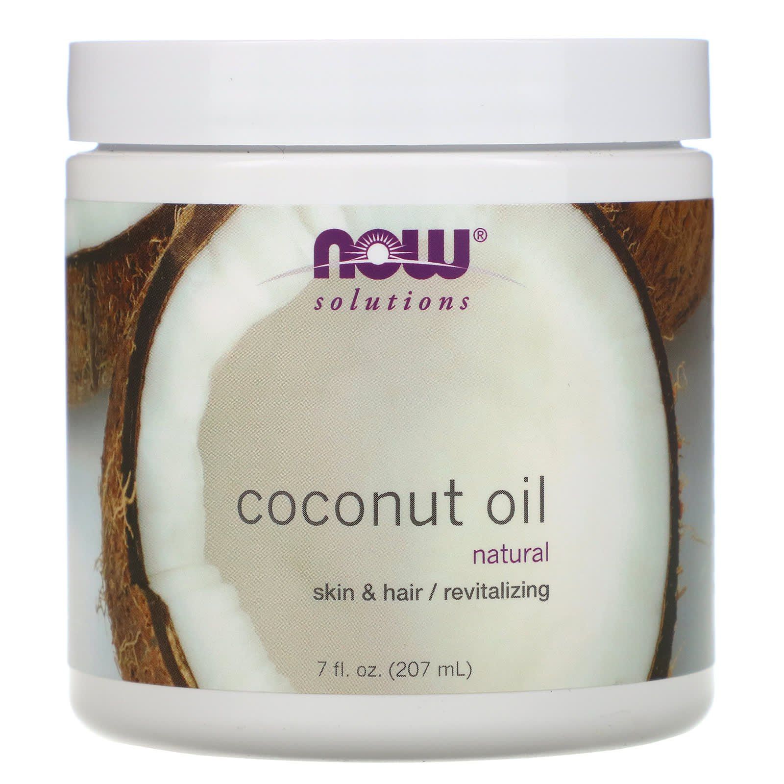 Кокосова олія Now Foods Coconut Oil Solutions, 207 мл (NOW-07683)