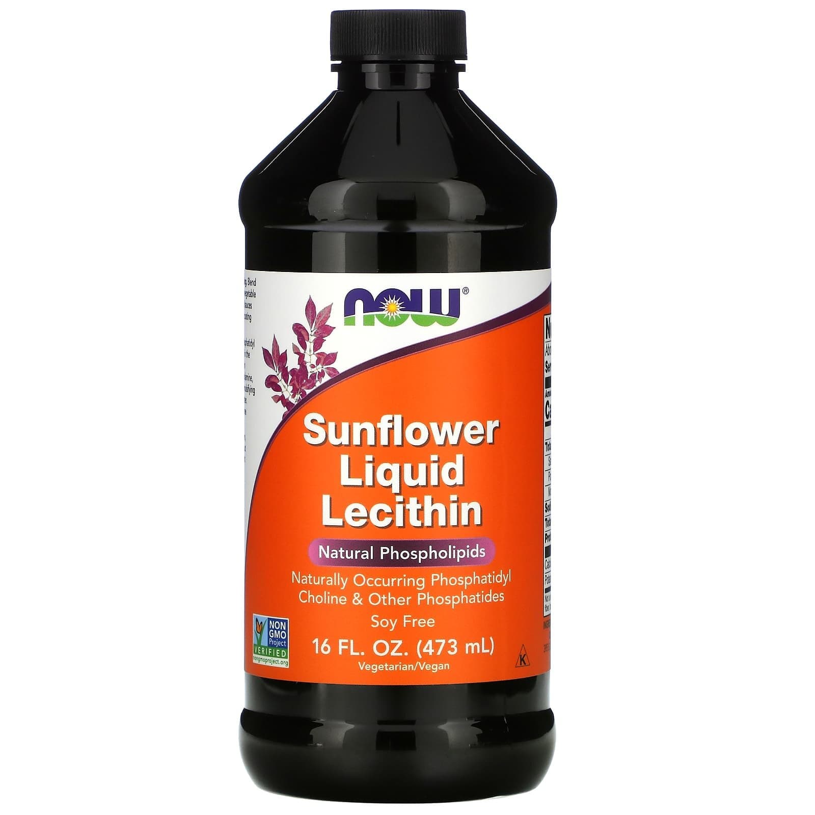 Лецитин соняшниковий Now Foods Lecithin рідкий, 473 мл (NOW-02372)