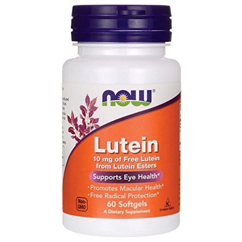 Лютеїн Now Foods Lutein 10 мг, 60 капсул (NOW-03058)