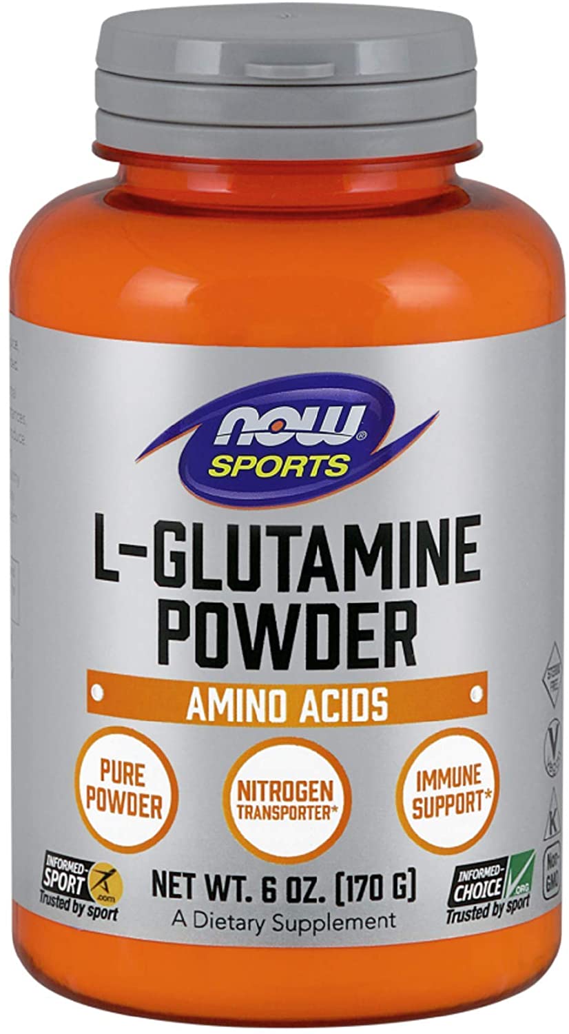 L-глютамін Now Foods L-Glutamine Sports порошок, 170 г (NOW-00220)
