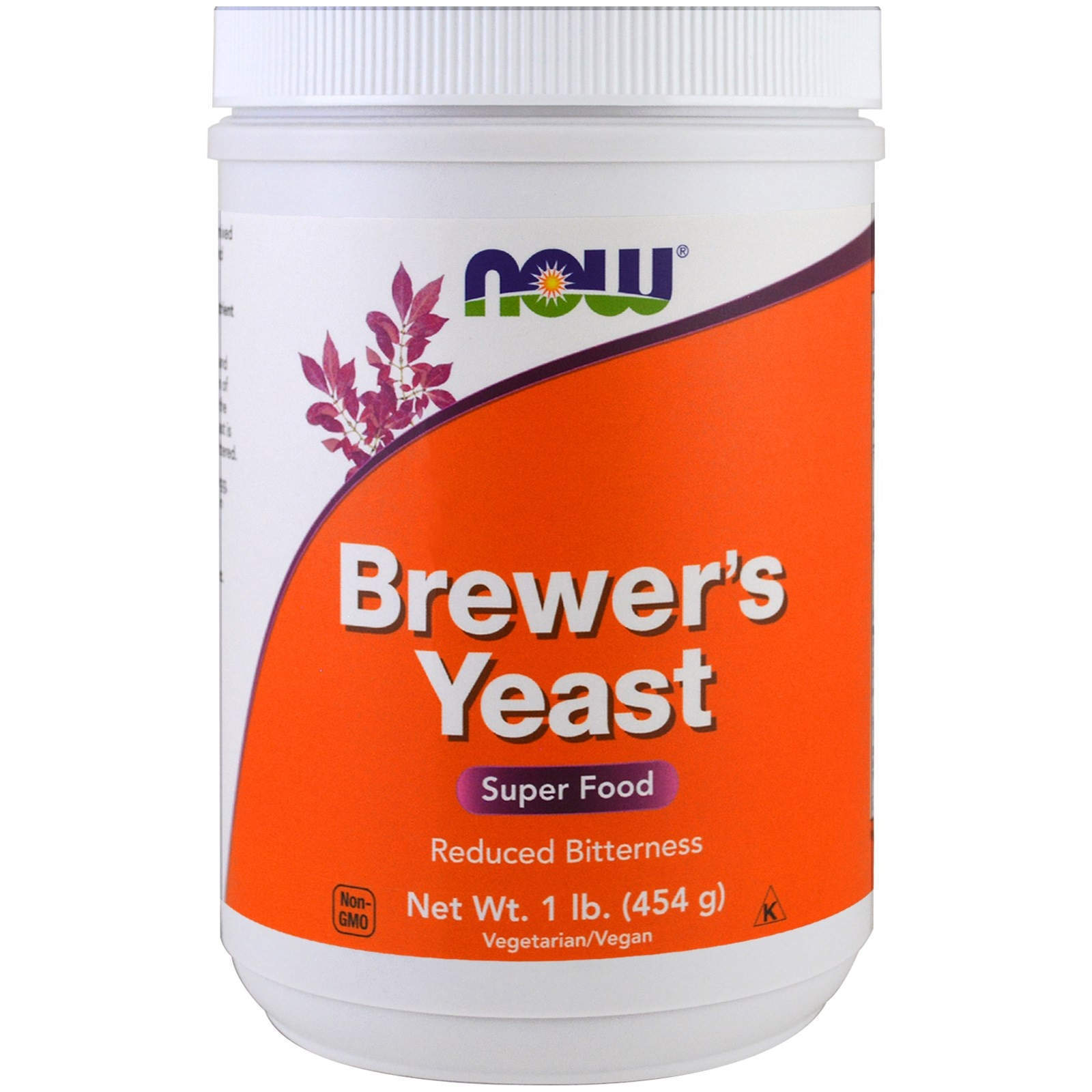 Пивні дріжджі Now Foods Brewer's Yeast Super Food, 454 гр. (NOW-02420)
