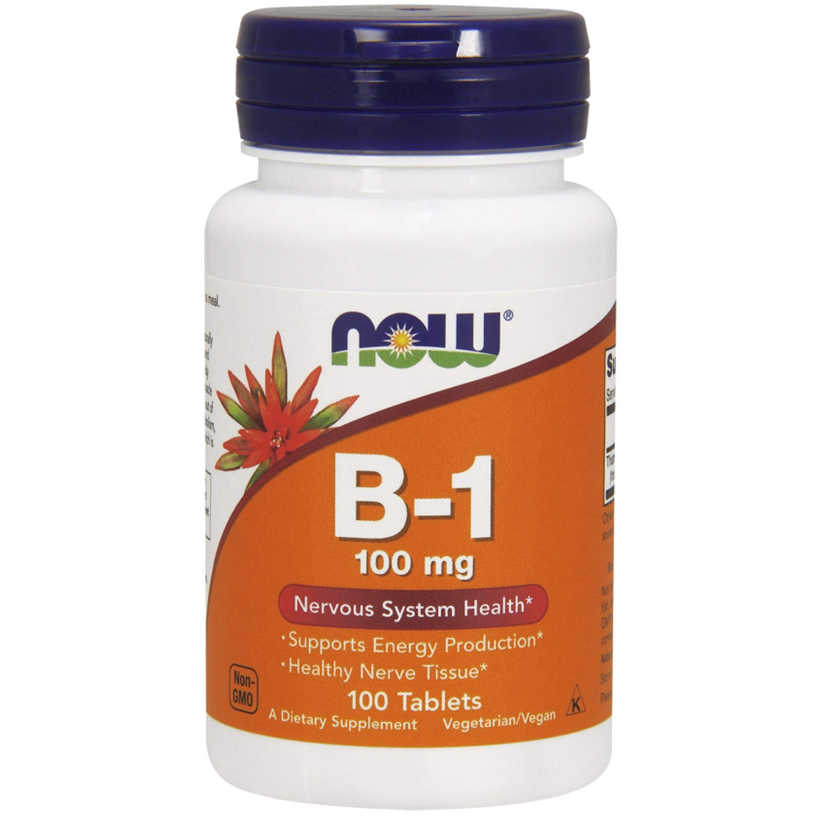 Тіамін Now Foods Вітамін В1 Vitamin B-1 100 мг, 100 таблеток (NOW-00446)