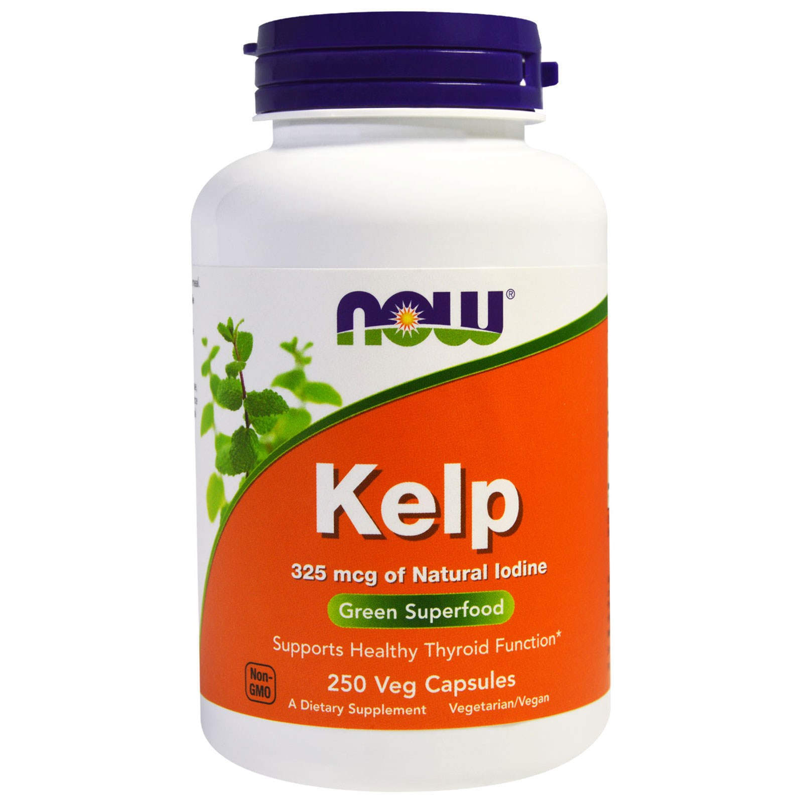 Ламінарія Now Foods Kelp, 250 вегетаріанських капсул (NOW-02675)