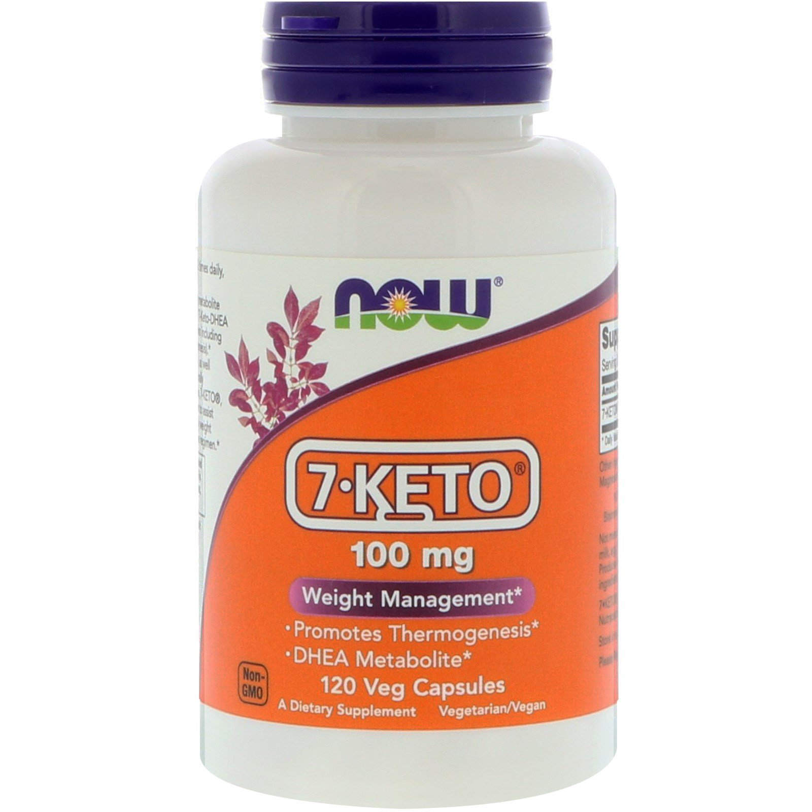 7 кето DHEA Now Foods 7-Keto 100 мг, 120 капсул (NOW-03014)