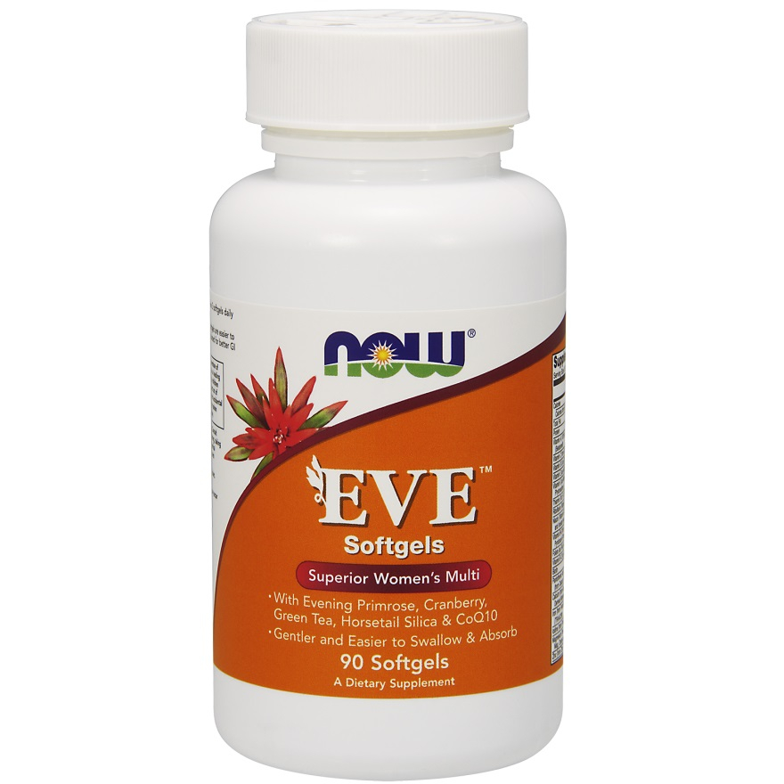 Вітаміни для жінок Now Foods EVE Women's Multi чудовий комплекс, 90 капсул (NOW-03802)