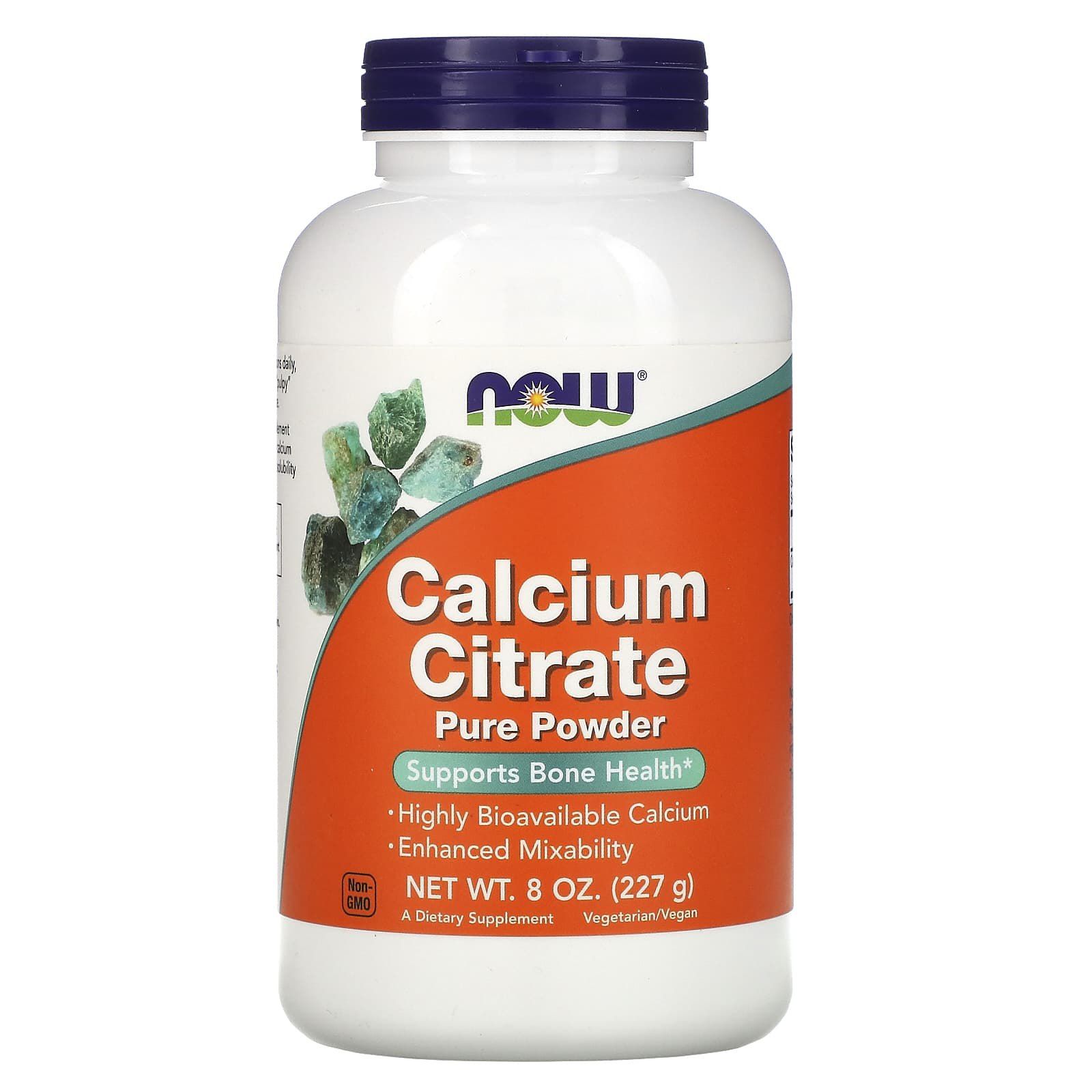 Цитрат кальцію Now Foods Calcium Citrate порошок, 227 г (NOW-01240)