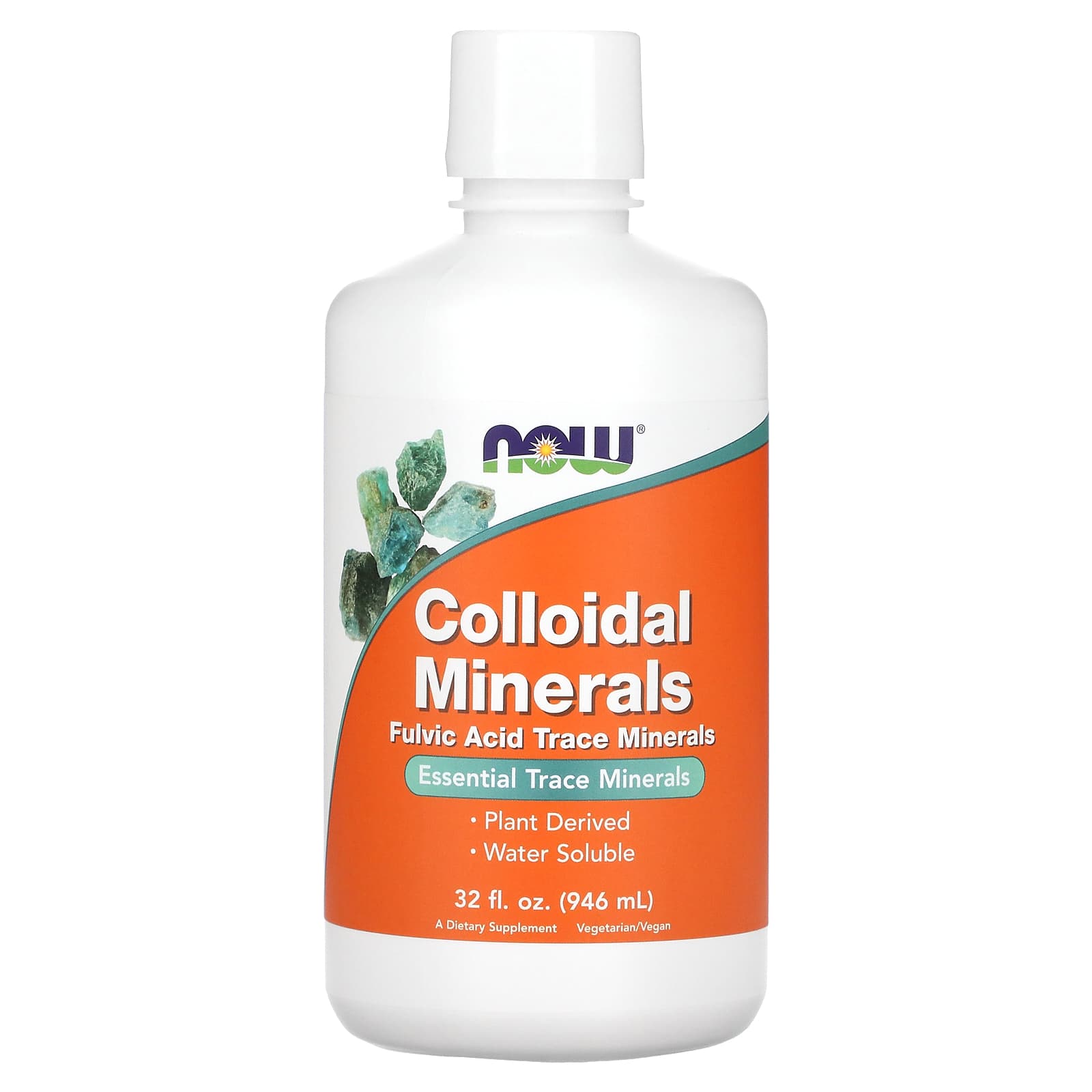 Колоїдні мінерали Now Foods Colloidal Minerals, 946 мл (NOW-01405)