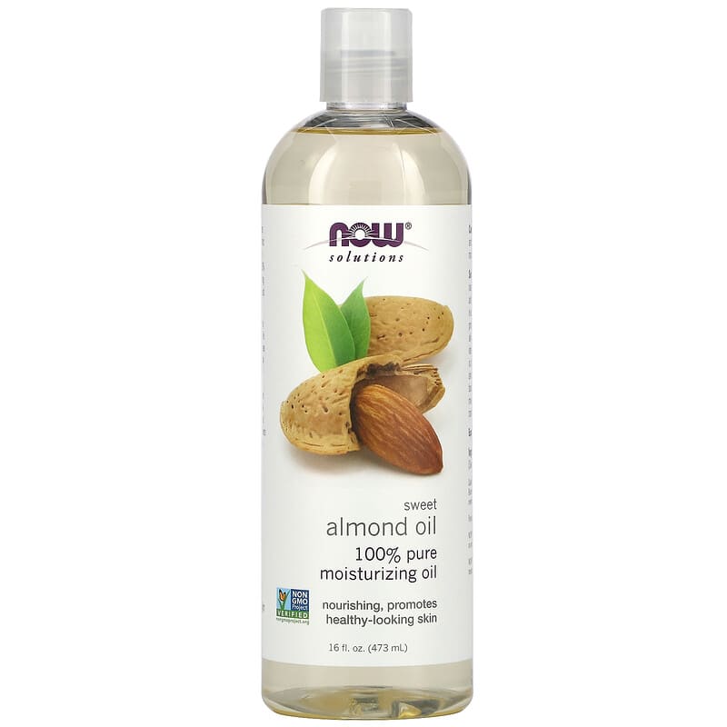 Масло солодкого мигдалю Now Foods Sweet Almond Oil Solutions, 473 мл (NOW-07661)