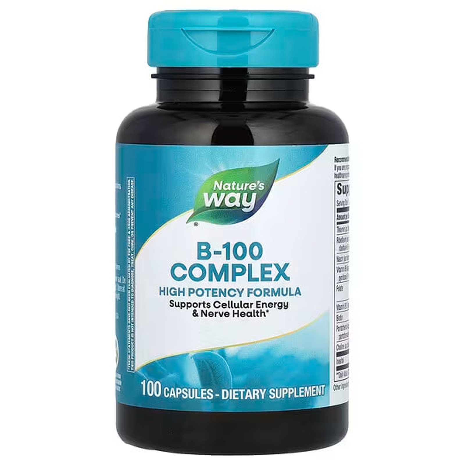 Комплекс B-100 Nature's Way B-100 Complex, 100 капсул (NWY-40521)