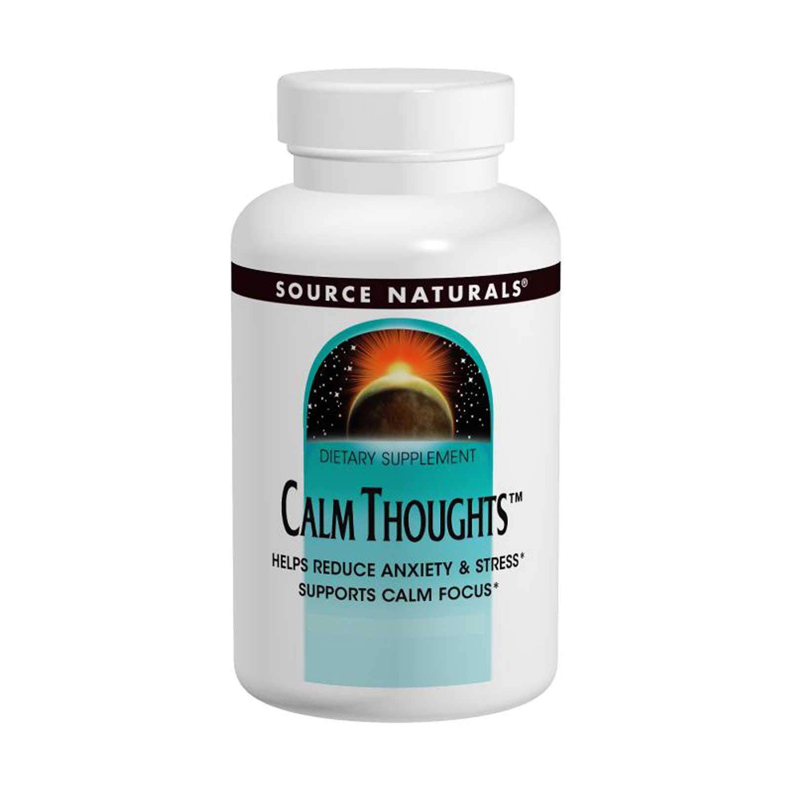 Підтримка нервової системи Source Naturals Calm Thoughts, 90 табл. (SNS-01131)