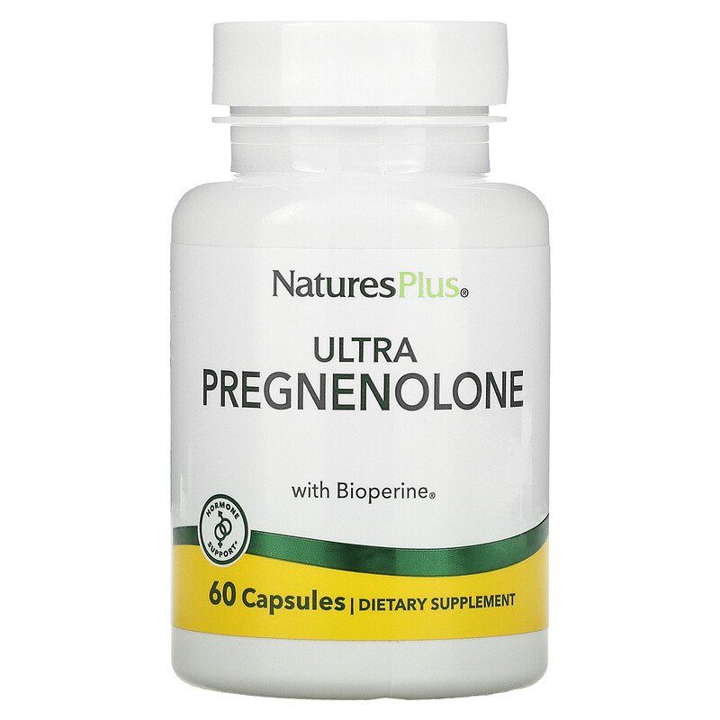Прегненолон Ультра Nature's Plus Ultra Pregnenolone, 60 капсул (NAP-49694)
