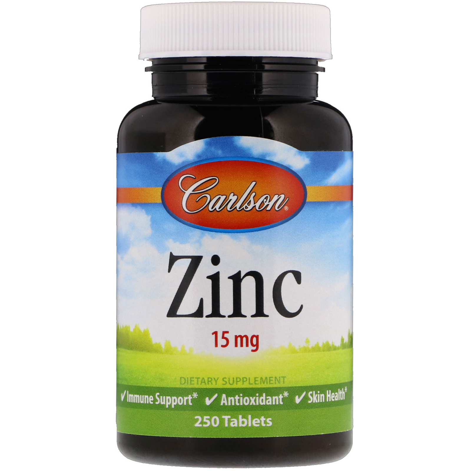 Цинк Carlson Zinc 15 мг, 250 таб. (CAR-05312)