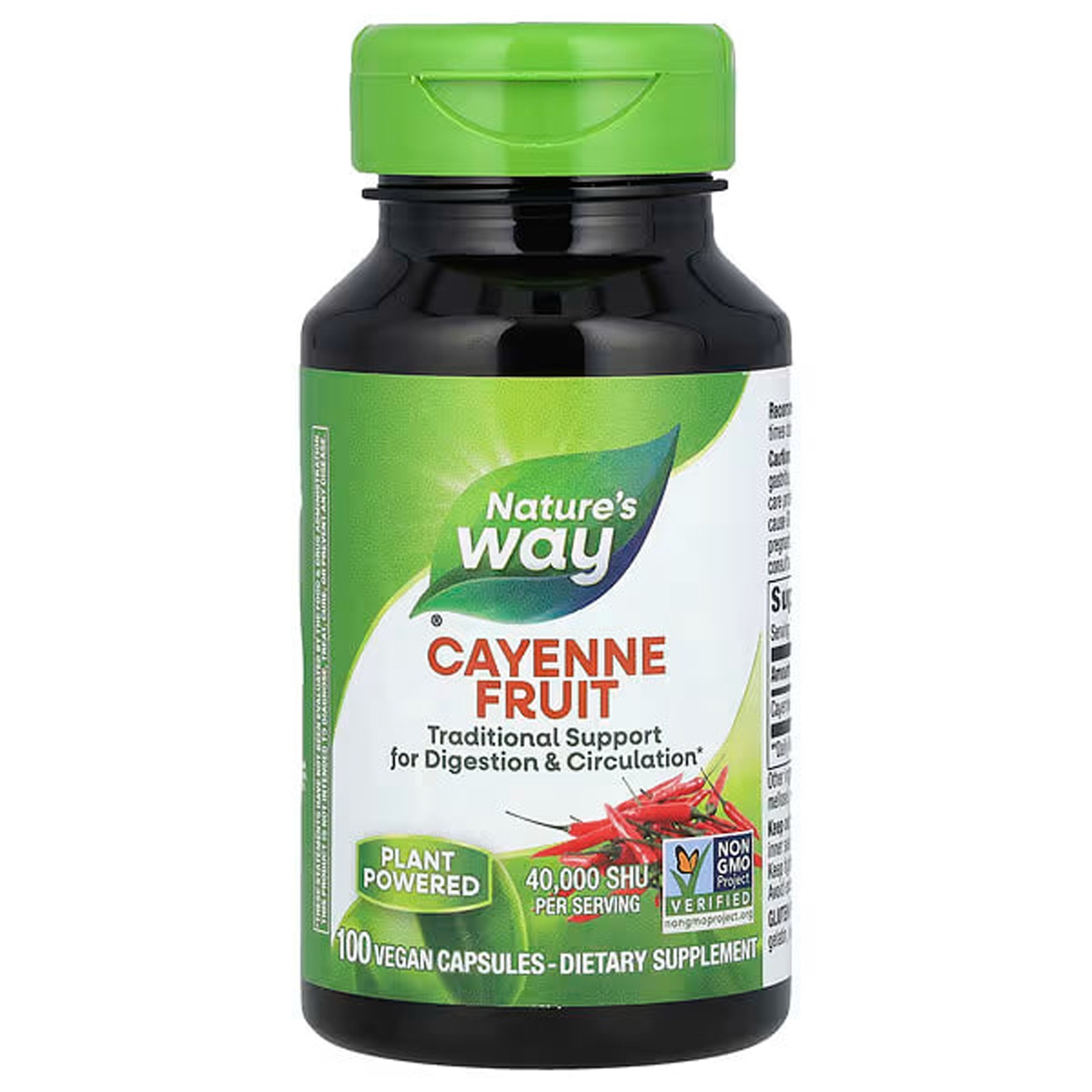 Каєнський перець Nature's Way Cayenne 40000 SHU, 100 капсул (NWY-11500)