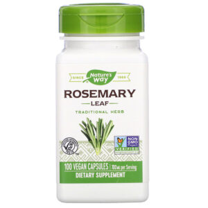 Розмарин Nature's Way Rosemary листя 700 мг, 100 капсул (NWY-14162)