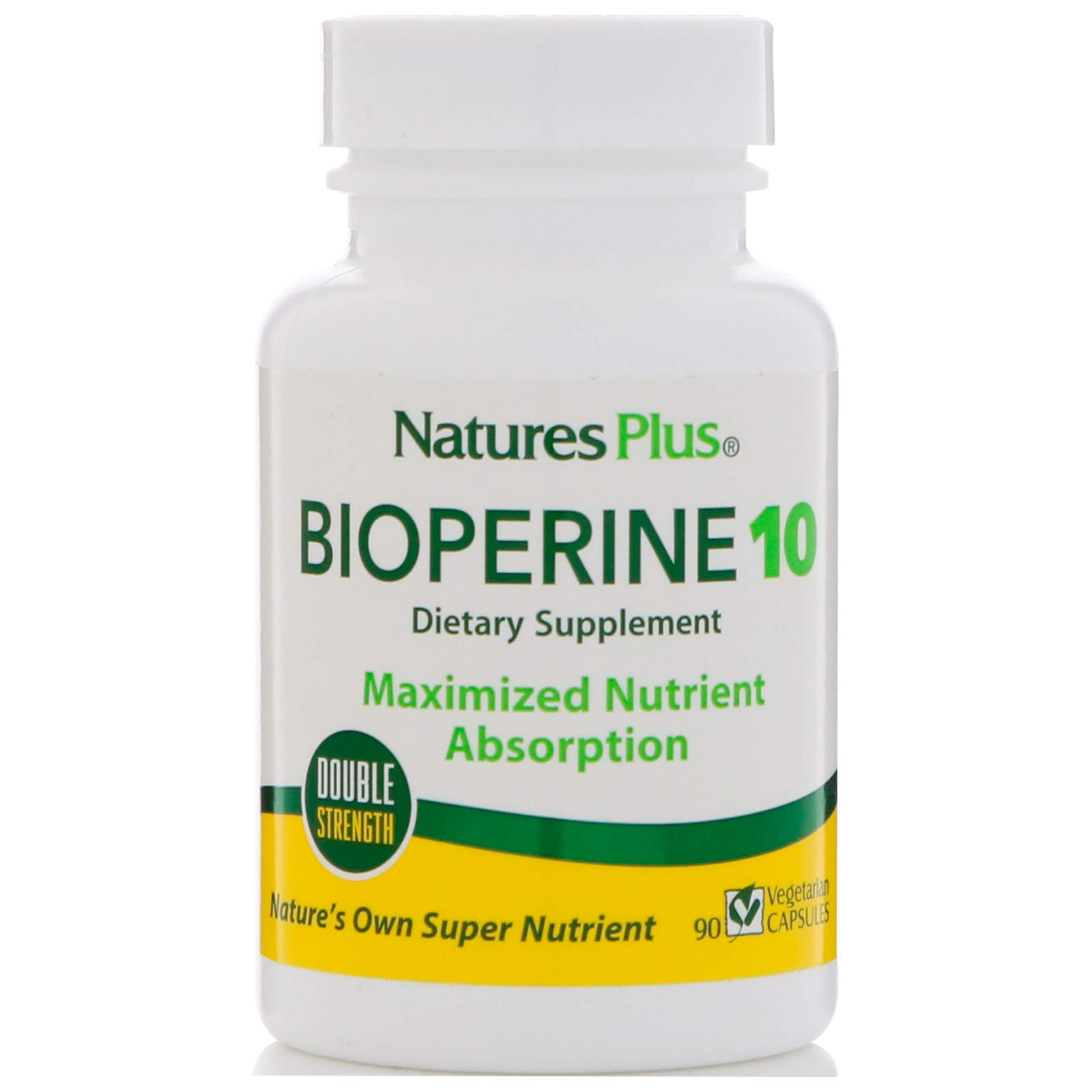 Біоперін Nature's Plus Bioperine 10 мг, 90 капсул (NAP-04377)