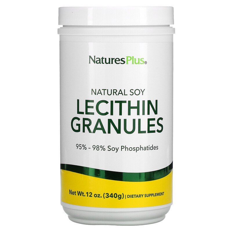 Лецитин із сої Nature's Plus Lecithin Granules гранули, 340 г (NAP-04210)