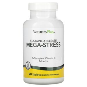 Мега-Стрес Nature's Plus комплекс Mega-Stress, 90 таблеток (NAP-01261)