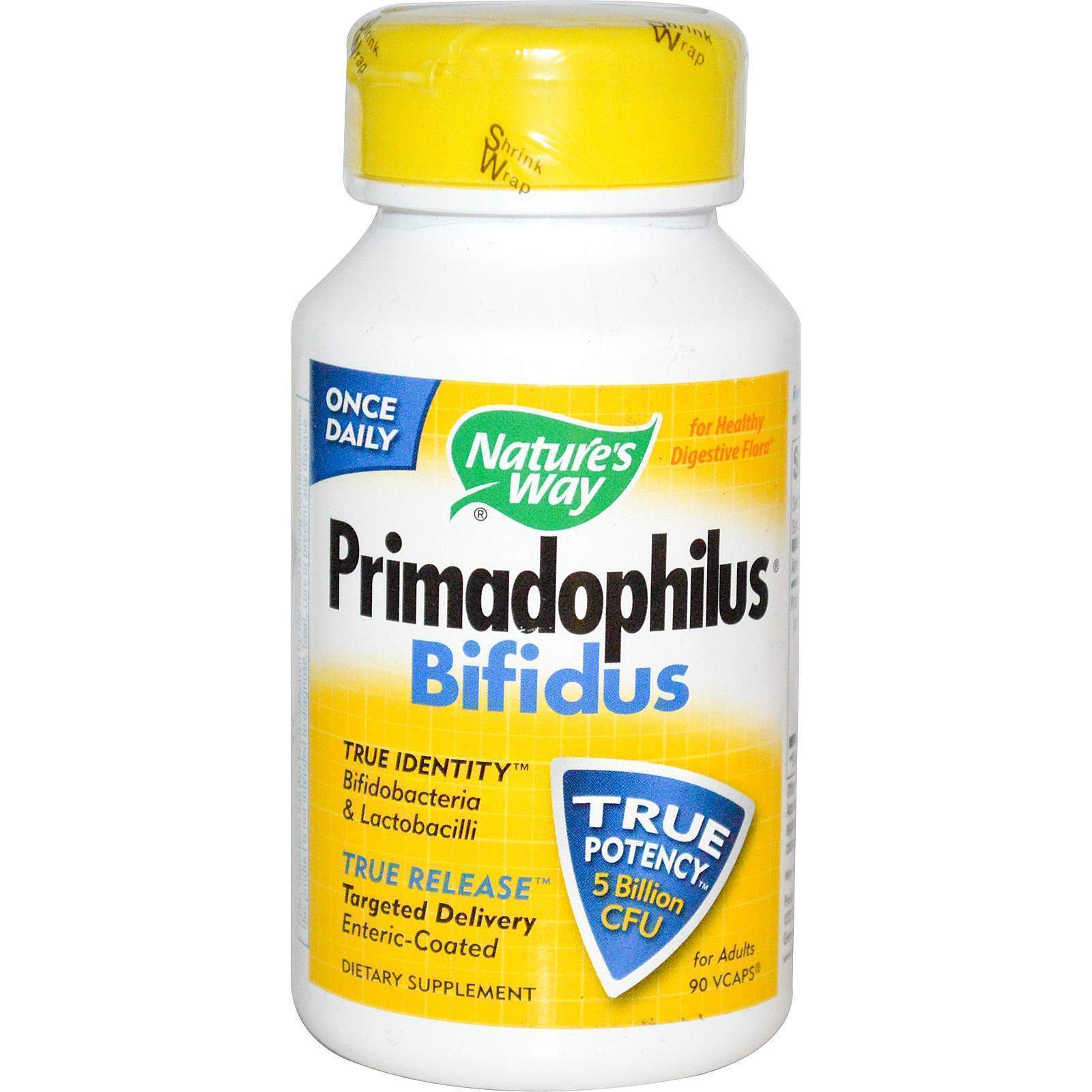 Пробіотик для дорослих Nature's Way Primadophilus, 90 капсул (NWY-06860)