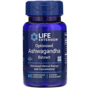 Ашваганда Life Extension Ashwagandha екстракт, 60 капсул (LEX-88806)