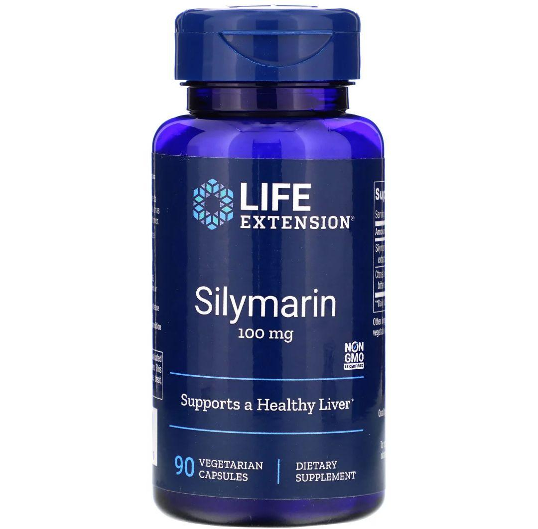 Силімарин Life Extension Silymarin 100 мг, 90 капсул (LEX-18849)
