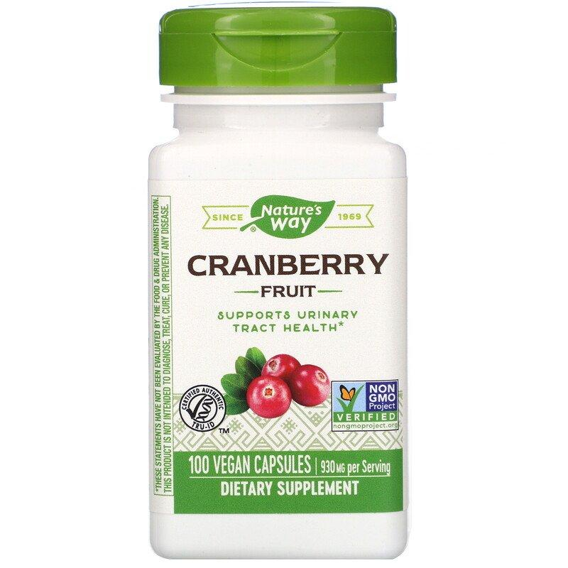 Журавлина Nature's Way Cranberry ягоди 930 мг, 100 кап. (NWY-12150)
