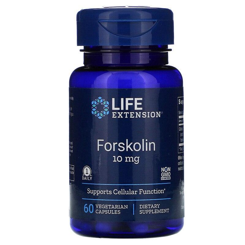 Форсколін Life Extension Forskolin 10 мг, 60 капсул (LEX-15446)