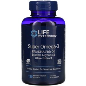 Омега-3 Life Extension Omega Foundations, 120 капсул (LEX-19841)