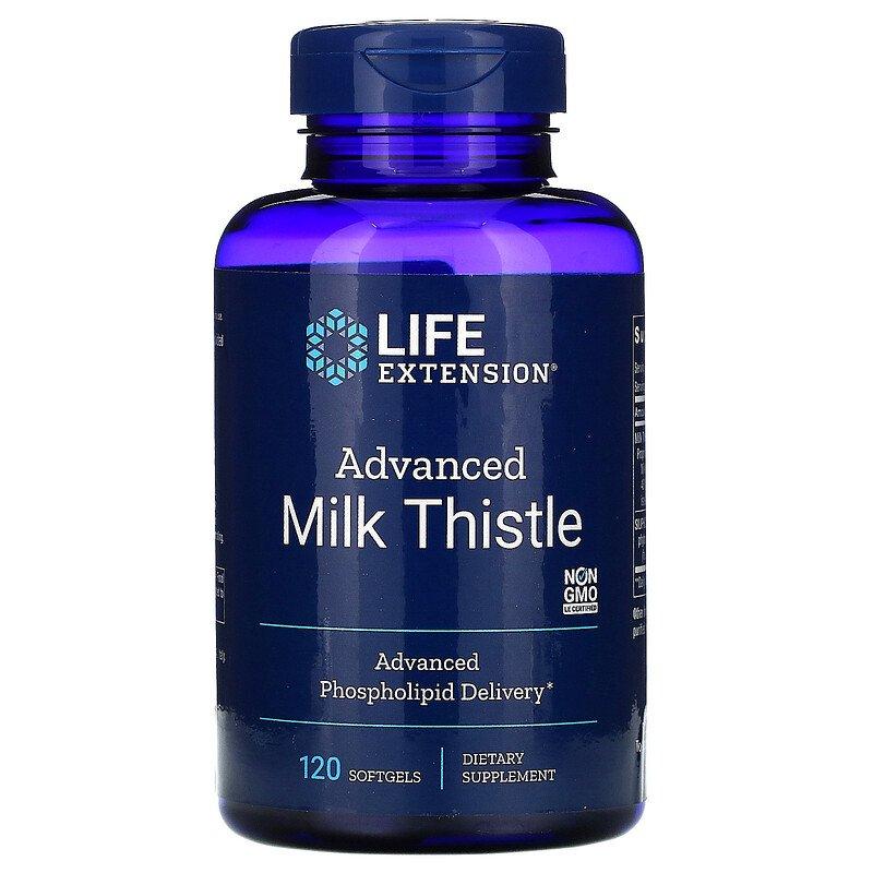 Розторопша Life Extension Milk Thistle, 120 капсул (LEX-19251)