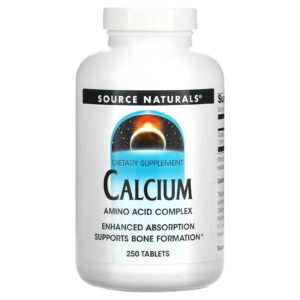 Кальцій Source Naturals Calcium, 250 таблеток (SNS-00302)