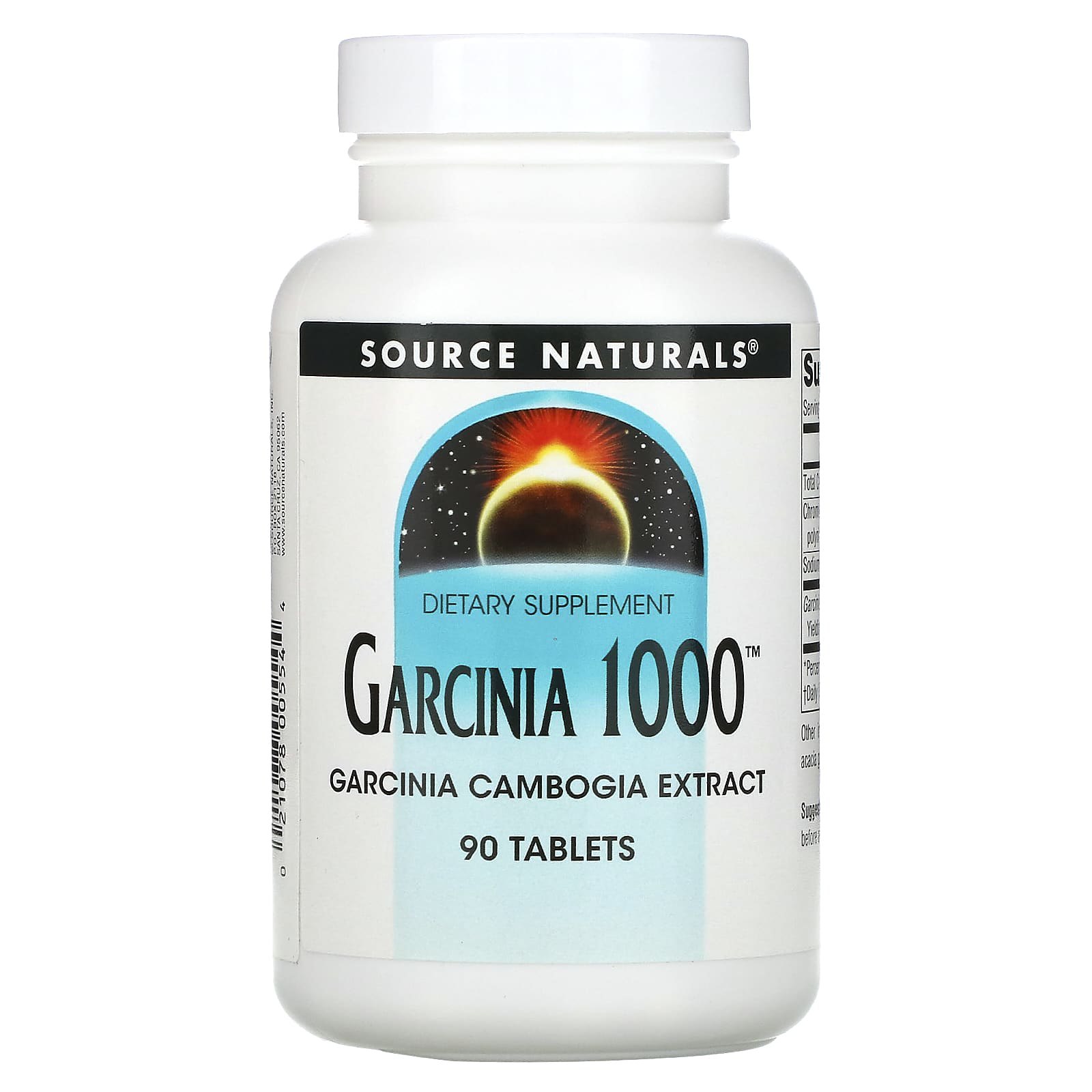 Гарцинія Source Naturals 1000 мг, 90 таблеток (SNS-00554)