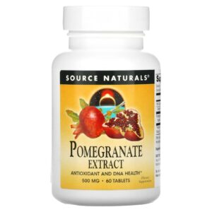Екстракт граната Source Naturals Pomegranate Extract 500 мг, 60 таблеток (SNS-01627)