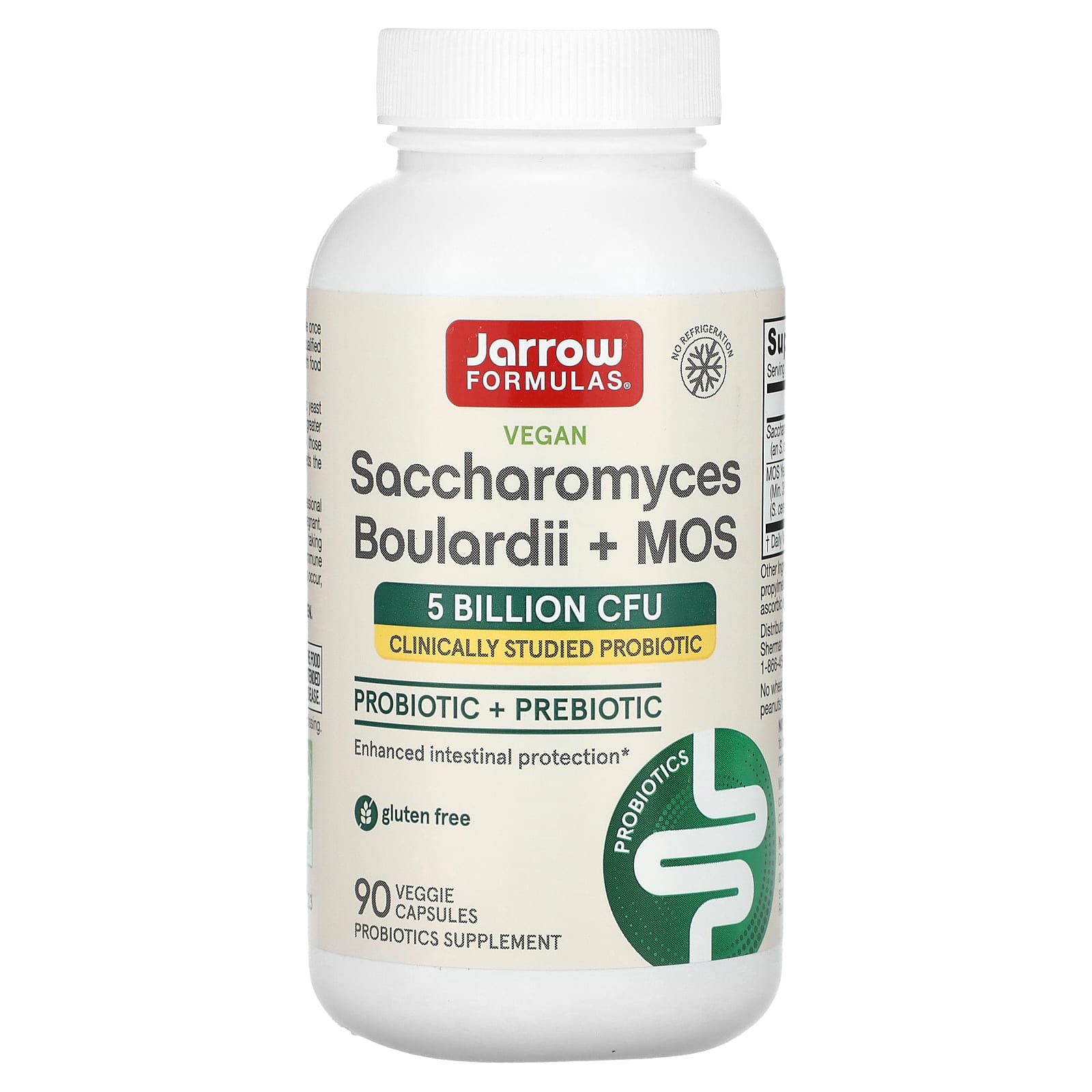 Сахароміцети Jarrow Formulas Saccharomyces Boulardii 90 капсул (JRW-03004)