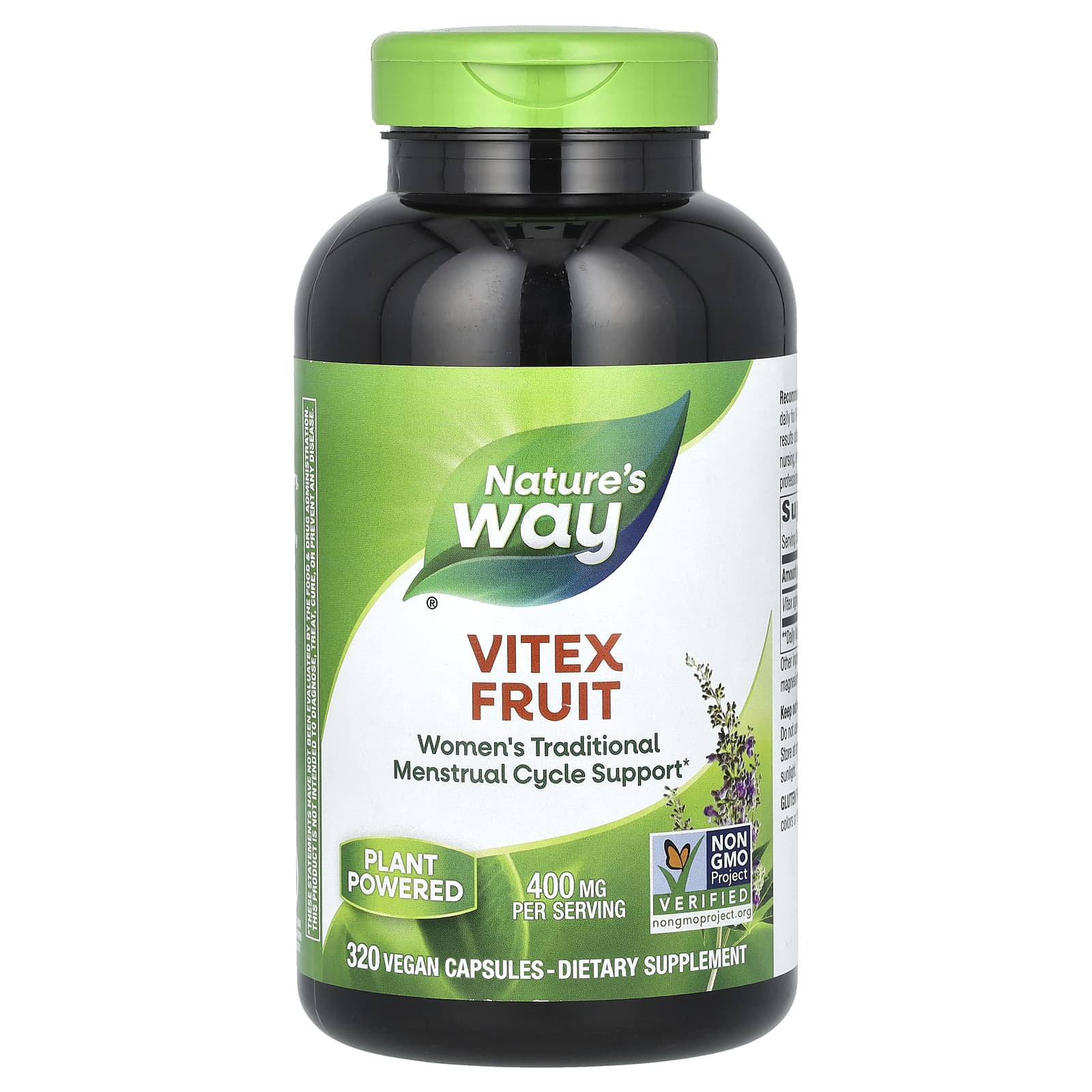 Вітекс Nature's Way Авраамове дерево Vitex Fruit 400 мг, 320 капсул (NWY-11923)