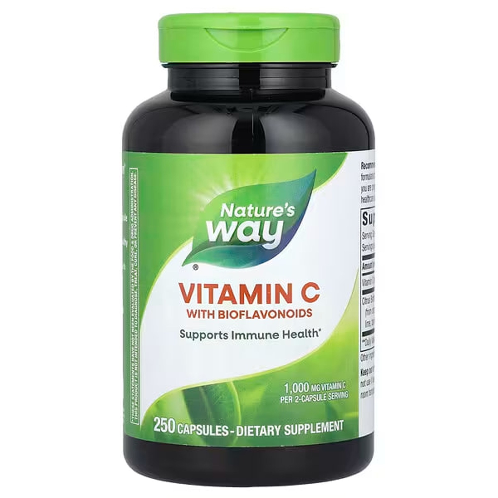 Вітамін С з біофлавоноїдами Nature's Way Vitamin C with Bioflavonoids 1000 мг, 250 капсул (NWY-40331)