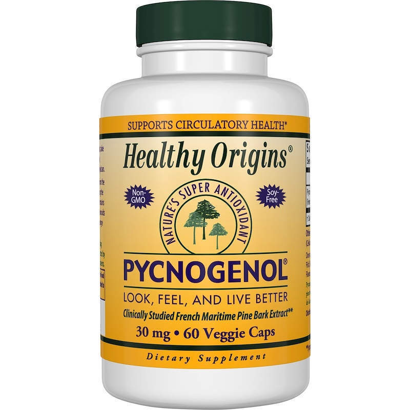Пікногенол Healthy Origins Pycnogenol 30 мг, 60 капсул (HOG-41354)