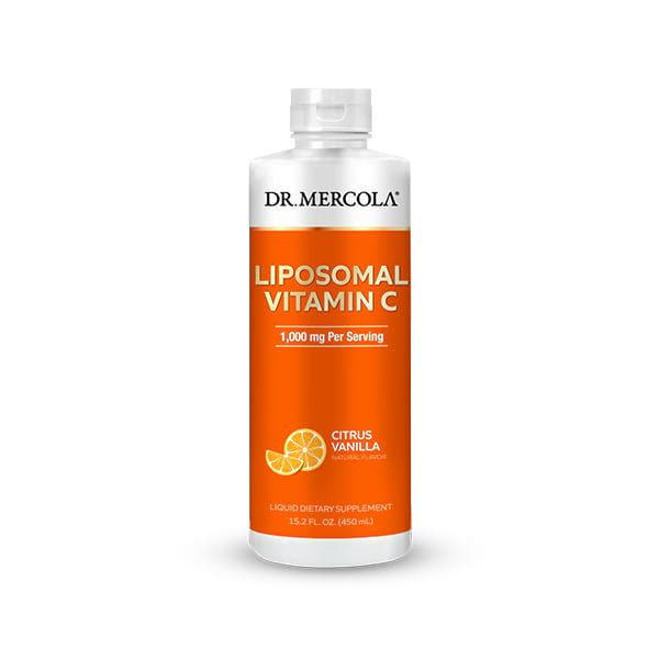 Вітамін С ліпосомальний Dr. Mercola Liposomal Vitamin C рідкий, 450 мл (MCL-03931)