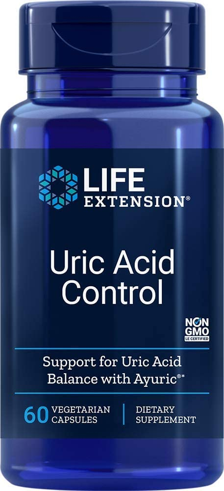 Сечова кислота Life Extension контроль Uric Acid Control, 60 капсул (LEX-19216)