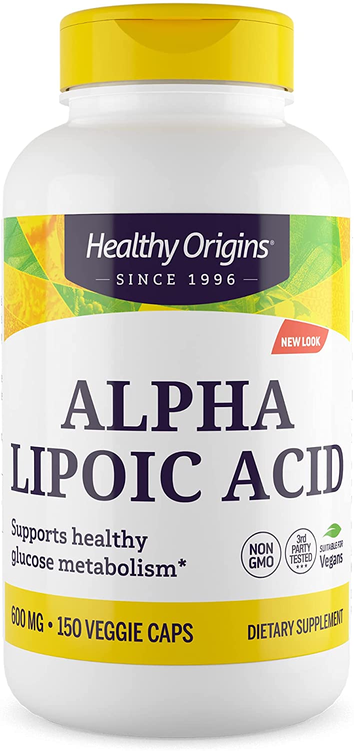 Альфа-ліпоєва кислота Healthy Origins Alpha Lipoic Acid 600 мг, 150 капсул (HOG-35093)