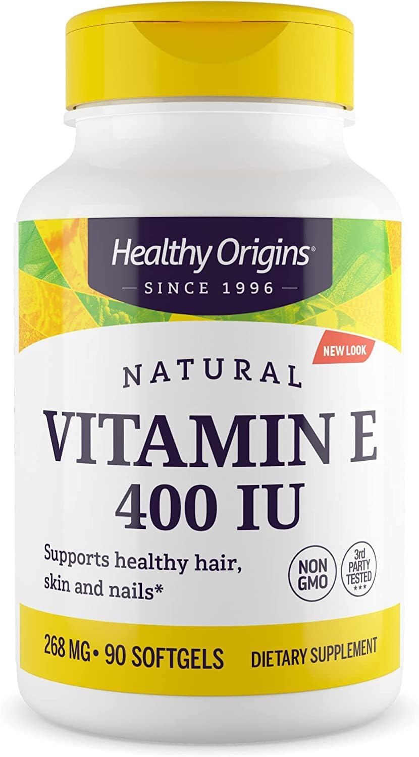 Вітамін Е Healthy Origins Vitamin E 400 МО, 90 капсул (HOG-15144)