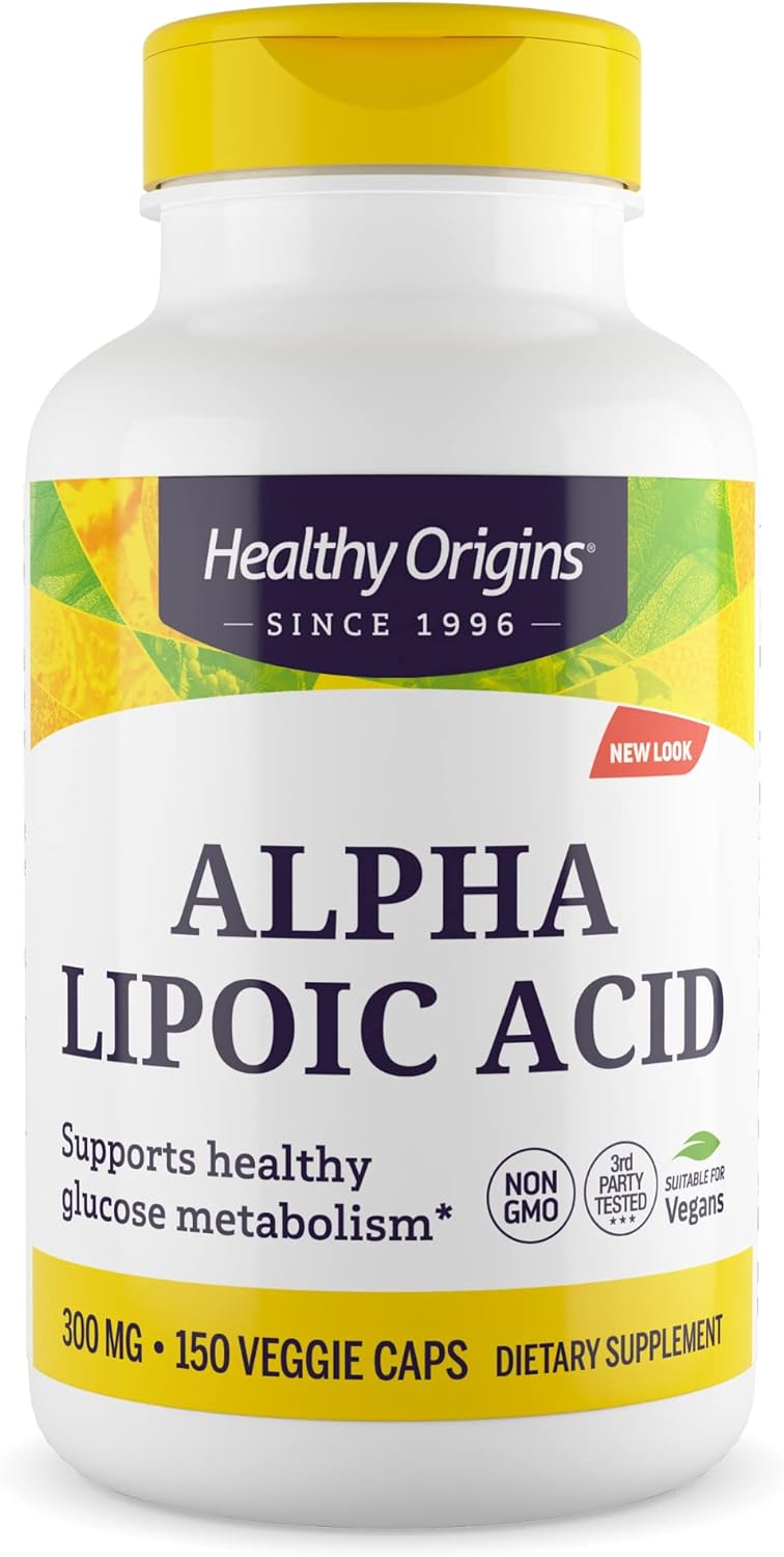 Альфа-ліпоєва кислота Healthy Origins Alpha Lipoic Acid 300 мг, 150 капсул (HOG-35069)