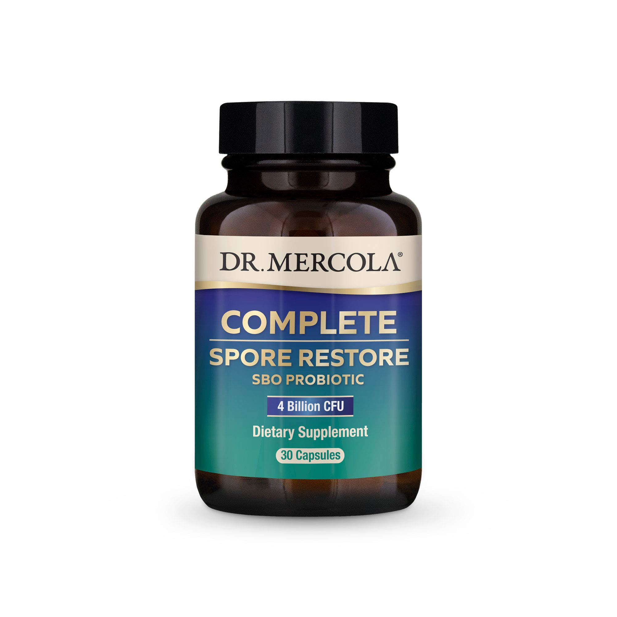 Лікувальні гриби та пробіотики Dr. Mercola Complete Spore Restore повне відновлення, 30 капсул (MCL-01885)