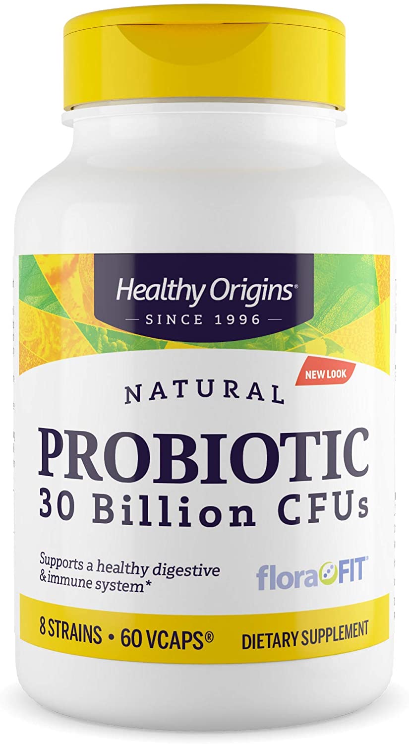 Пробіотик Healthy Origins Probiotic 30 млрд КУО, 60 капсул (HOG-55515)