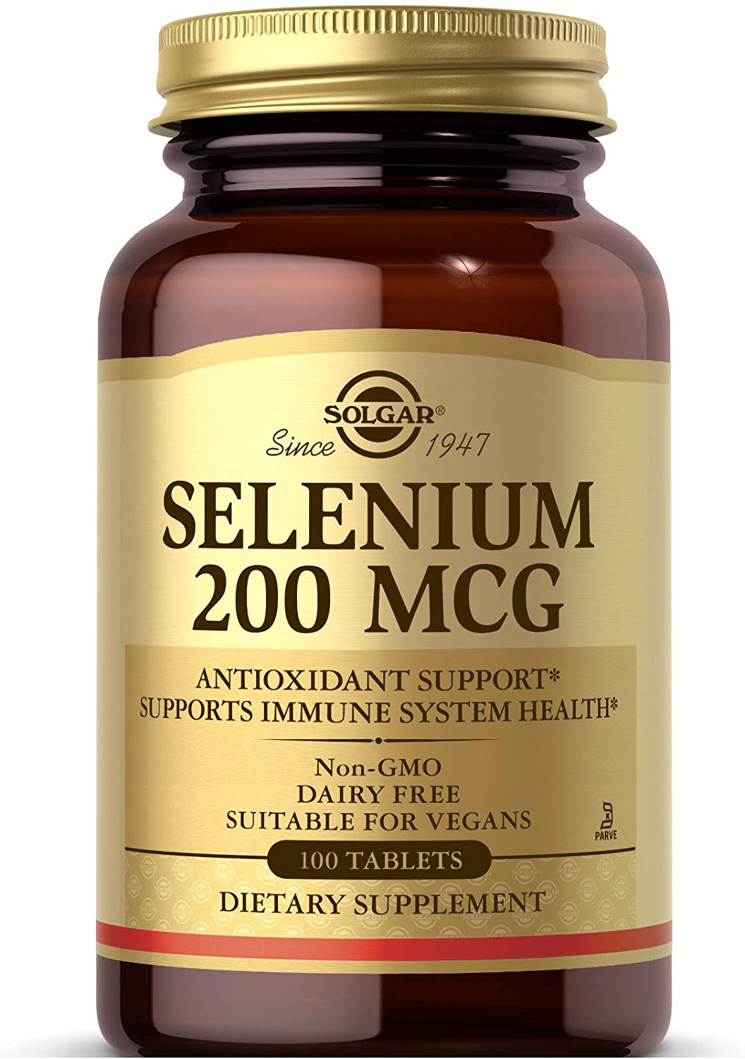 Селен Solgar Selenium 200 мкг, 100 таблеток (SOL-02541)