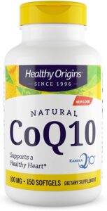 Коензим Q10 Healthy Origins Kaneka Q10 (CoQ10) 100 мг, 150 капсул (HOG-35017)