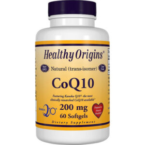 Коензим Q10 Healthy Origins Kaneka Q10 (CoQ10) 200 мг, 60 капсул (HOG-35048)