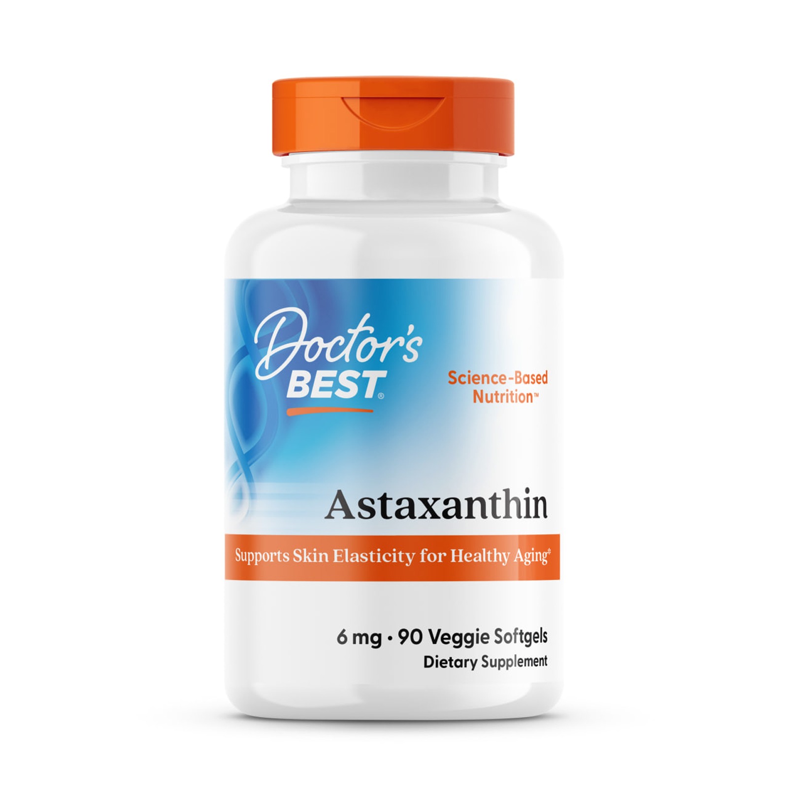 Астаксантин з AstaPure Doctor's Best Astaxanthin 6 мг, 90 капсул (DRB-00367)