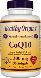 Коензим Q10 Healthy Origins CoQ10 (Kaneka Q10) 300 мг, 30 гелевих капсул (HOG-35020)