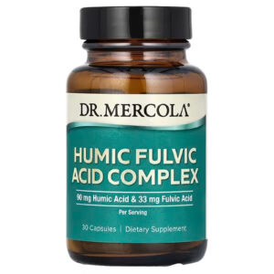 Гумінова та фульвова кислота Dr. Mercola комплекс Humic Fulvic Acid Complex, 30 капсул (MCL-21365)