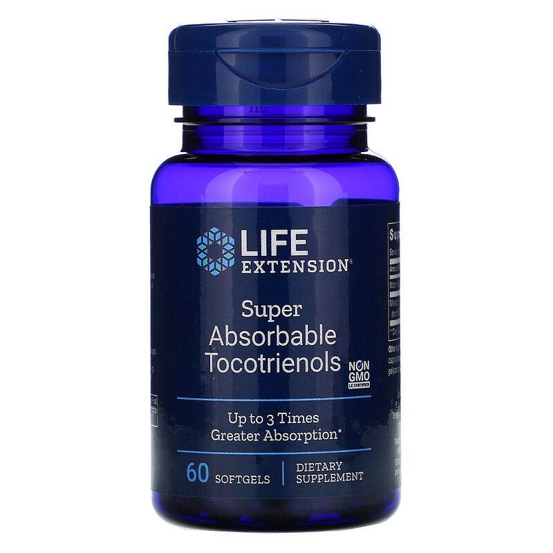 Вітамін Е Life Extension токофероли Vitamin E, 60 капсул (LEX-14006)