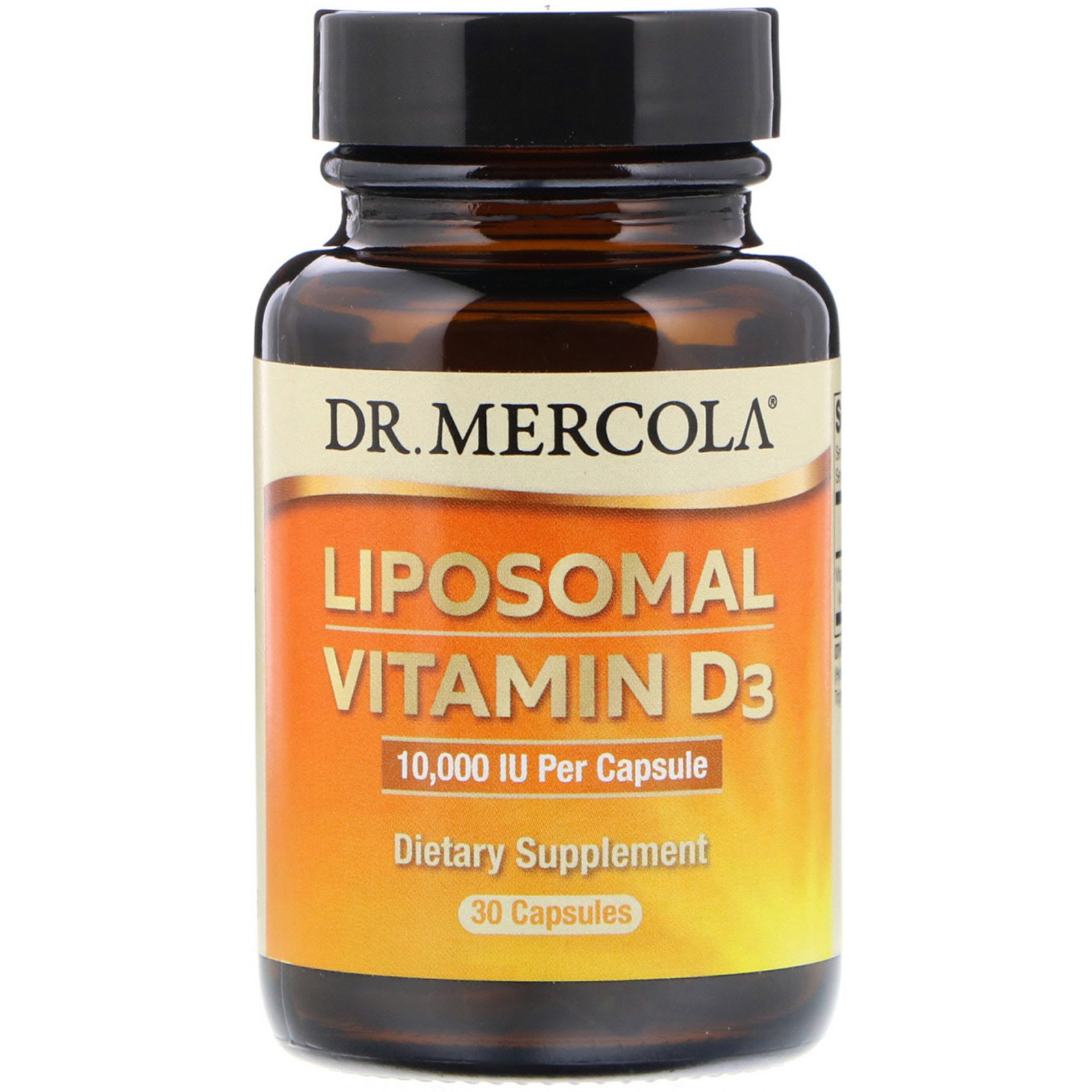 Вітамін Д3 ліпосомальний Dr. Mercola Liposomal Vitamin D3 10 000 МО, 30 капсул (MCL-03148)